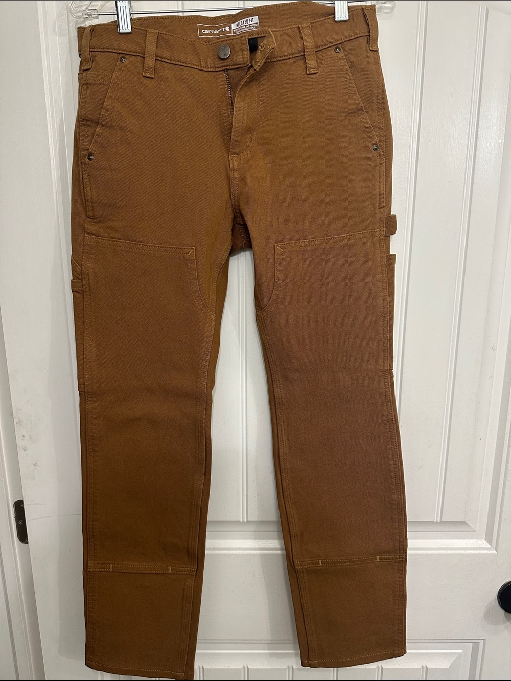 Carhartt Women’s Tan/Brown Cargo Work Pants
